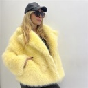 pelliccia foderata lemon